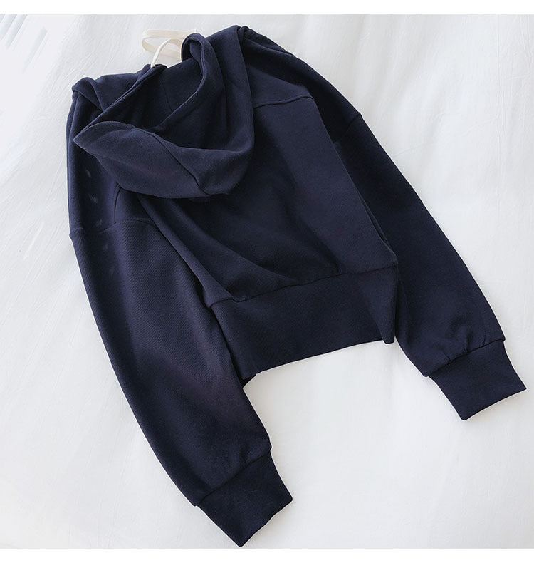 COTTON SMALL HOODIE WOMAN