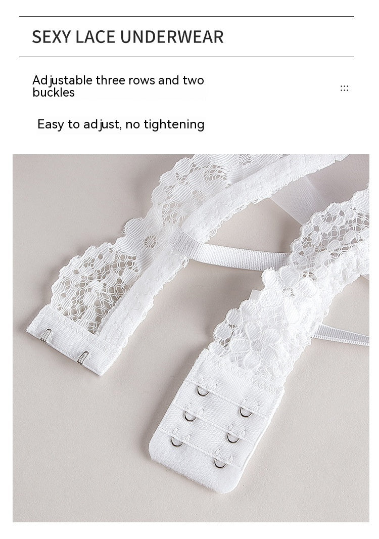 SHEER WIRELESS LACE SET