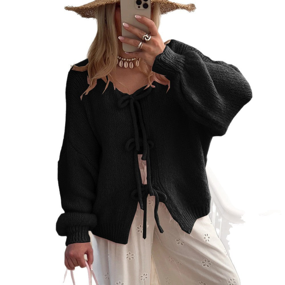 LUMINA SCHNÜR-CARDIGAN