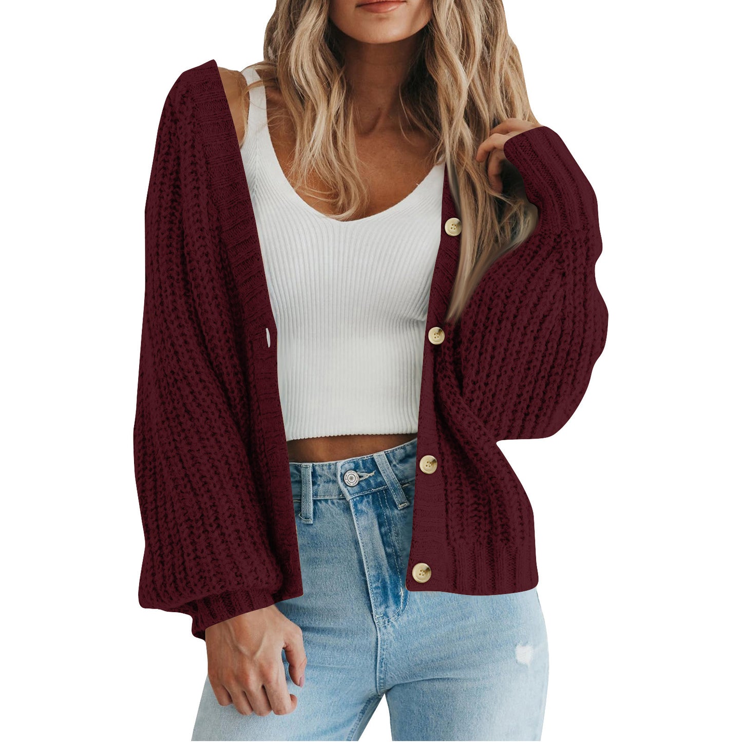LUNA WOOL CARDIGAN