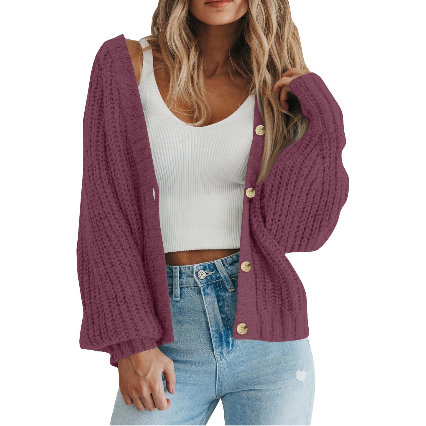 LUNA WOOL CARDIGAN