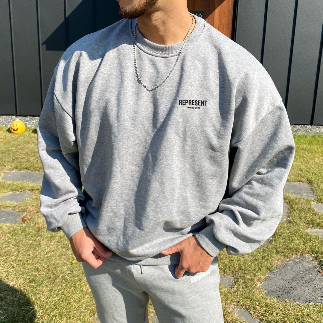 TIMELESS OVERSIZE CREW HOODIE