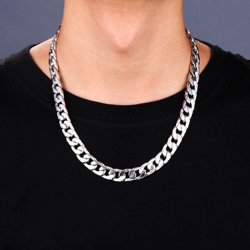 SIMPLE TITANIUM KETTE FOR MEN' & WOMEN'S